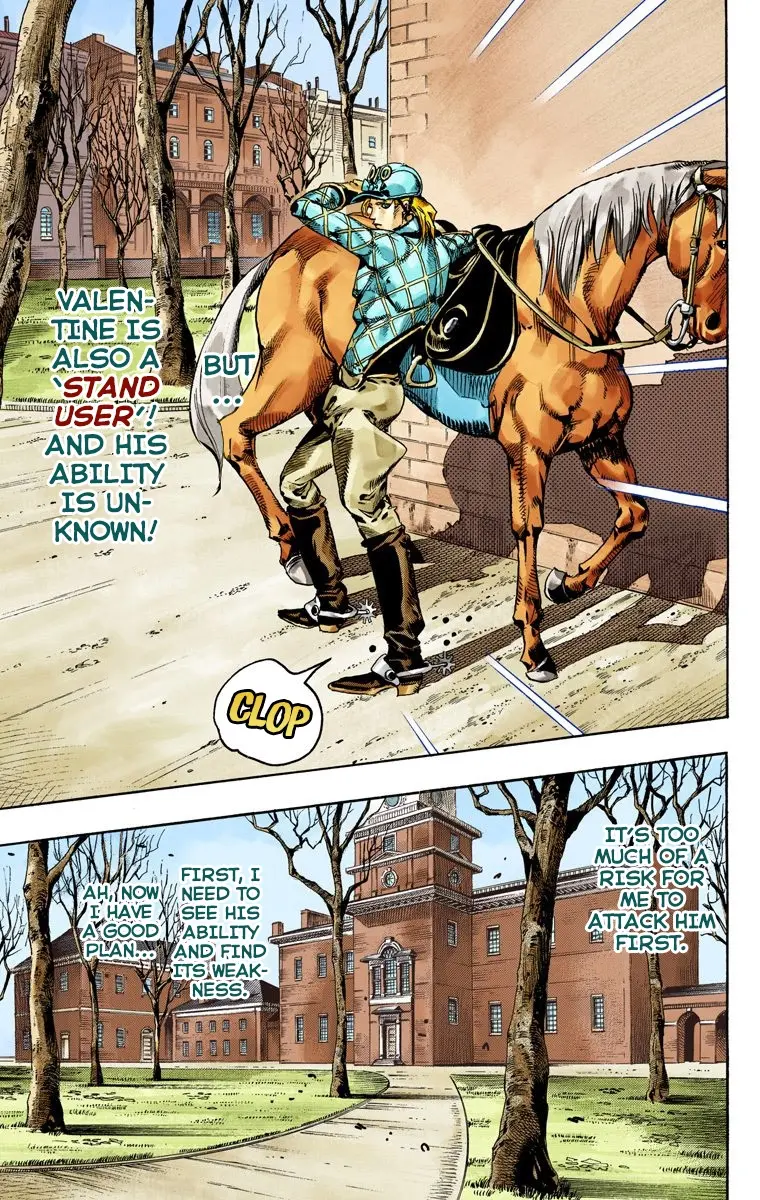 JoJo's Bizarre Adventure Steel Ball Run Colored Manga, chapter 68, page 8