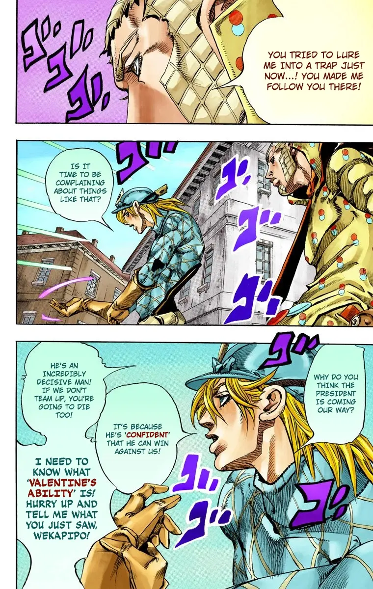 JoJo's Bizarre Adventure Steel Ball Run Colored Manga, chapter 68, page 28