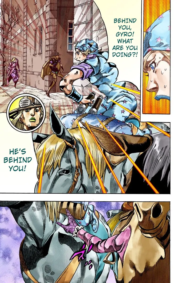 JoJo's Bizarre Adventure Steel Ball Run Colored Manga, chapter 69, page 32