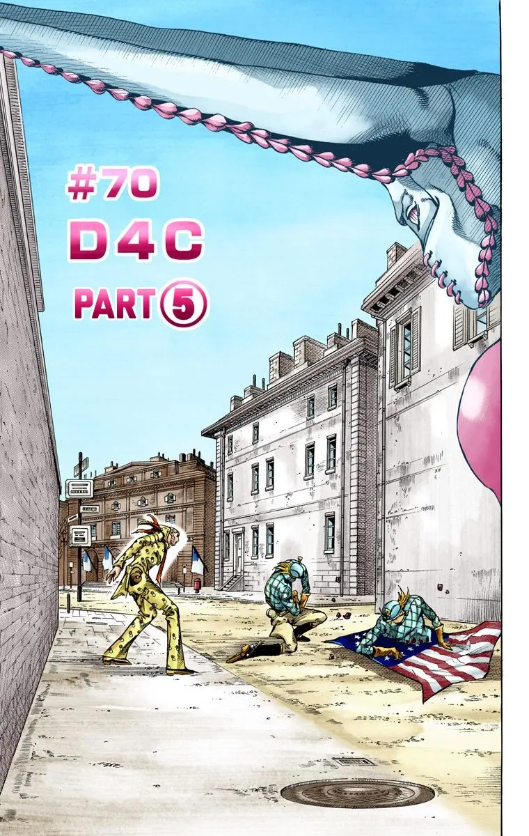 JoJo's Bizarre Adventure Steel Ball Run Colored Manga, chapter 70, page 2