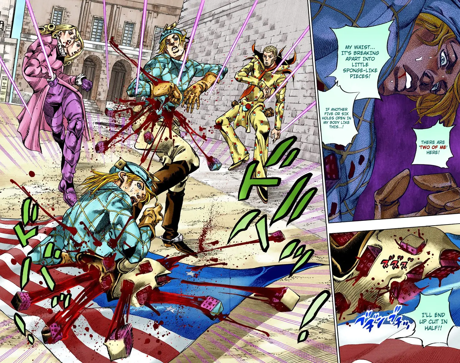 JoJo's Bizarre Adventure Steel Ball Run Colored Manga, chapter 70, page 4