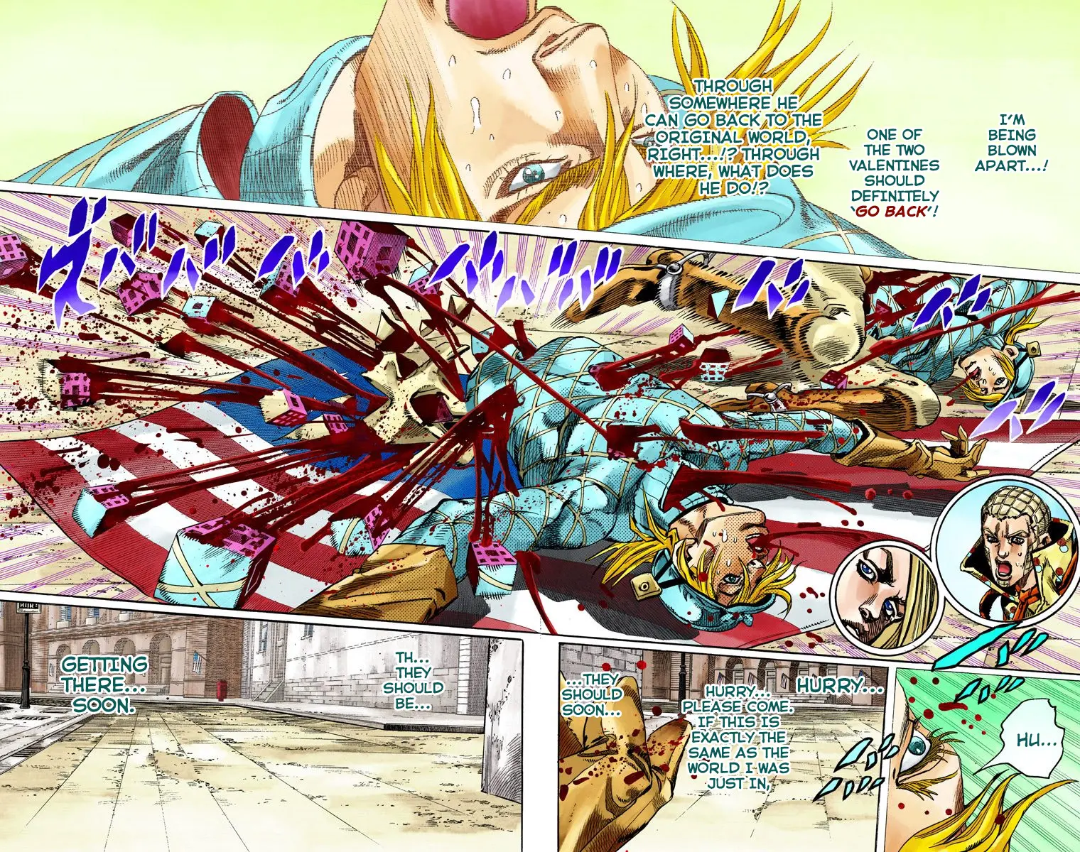 JoJo's Bizarre Adventure Steel Ball Run Colored Manga, chapter 70, page 7