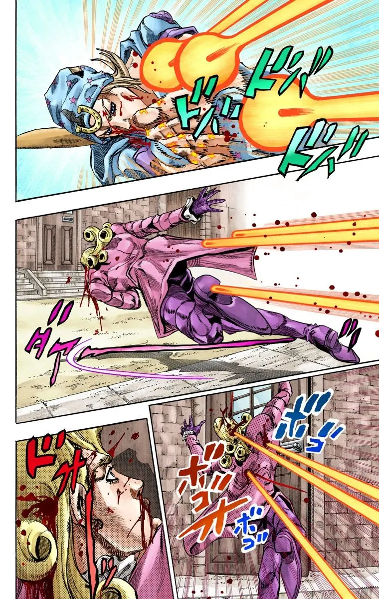 JoJo's Bizarre Adventure Steel Ball Run Colored Manga, chapter 70, page 15