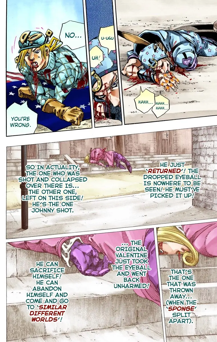JoJo's Bizarre Adventure Steel Ball Run Colored Manga, chapter 70, page 17