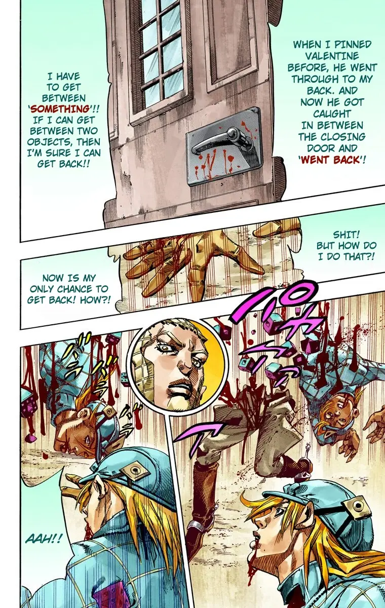 JoJo's Bizarre Adventure Steel Ball Run Colored Manga, chapter 70, page 19