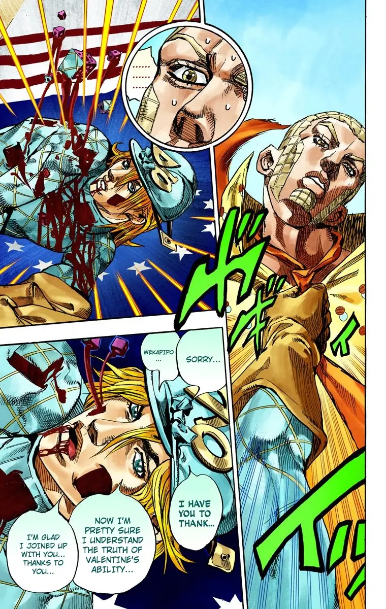 JoJo's Bizarre Adventure Steel Ball Run Colored Manga, chapter 70, page 24