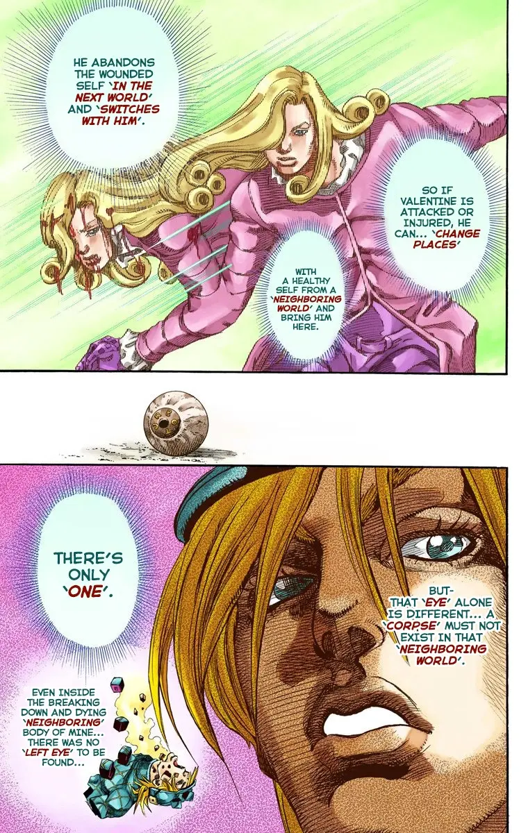 JoJo's Bizarre Adventure Steel Ball Run Colored Manga, chapter 70, page 35