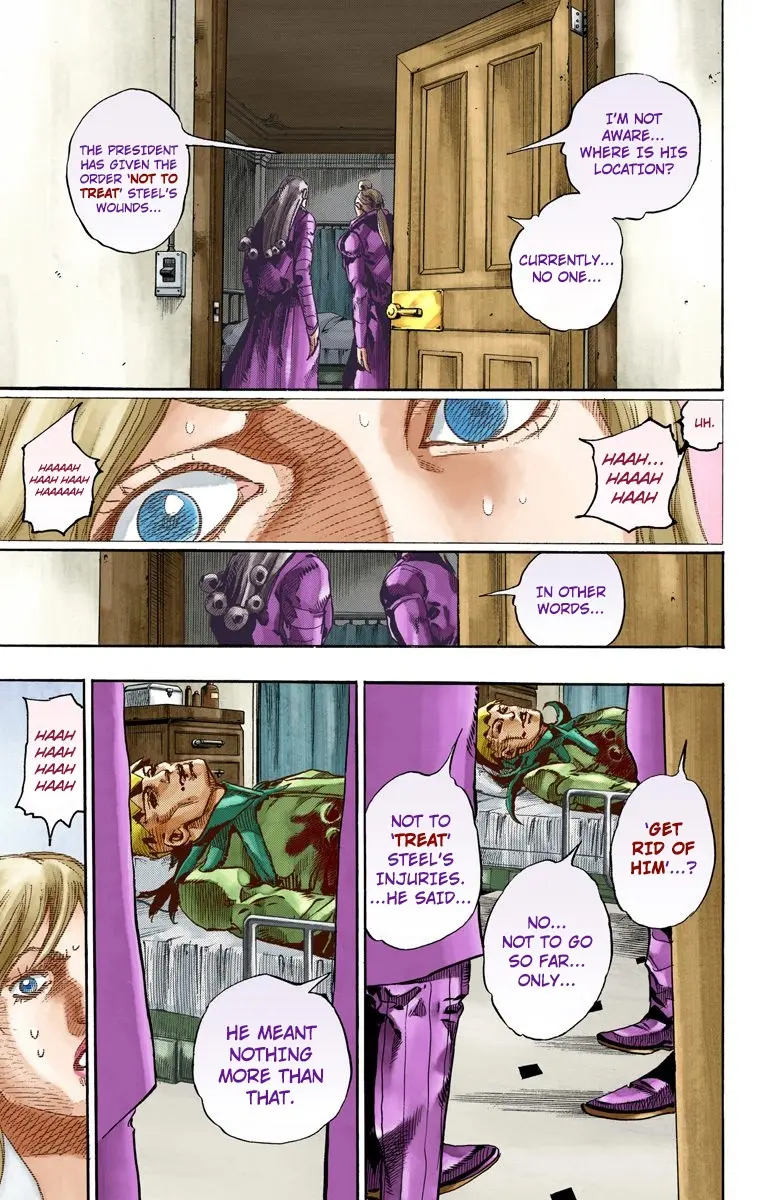 JoJo's Bizarre Adventure Steel Ball Run Colored Manga, chapter 71, page 5
