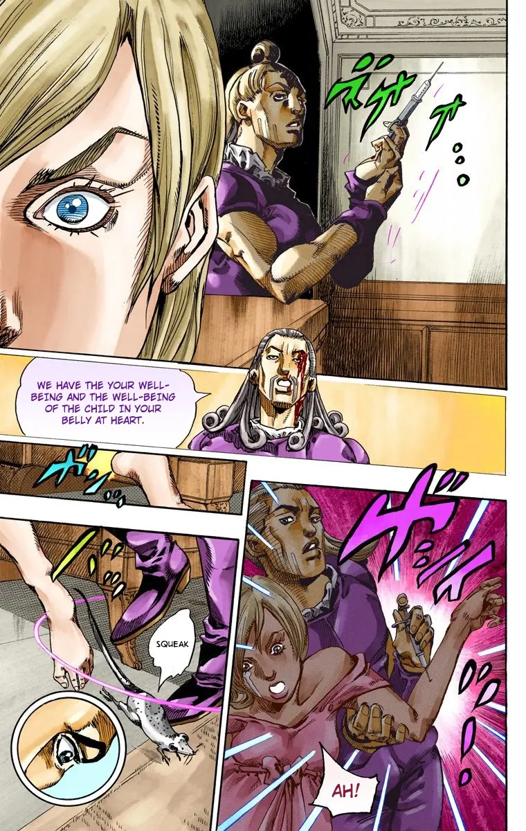 JoJo's Bizarre Adventure Steel Ball Run Colored Manga, chapter 71, page 20