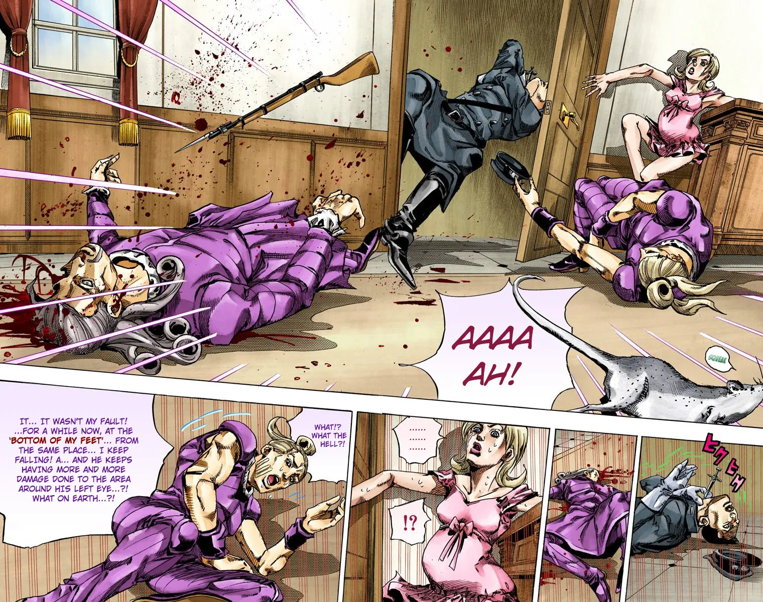 JoJo's Bizarre Adventure Steel Ball Run Colored Manga, chapter 71, page 23