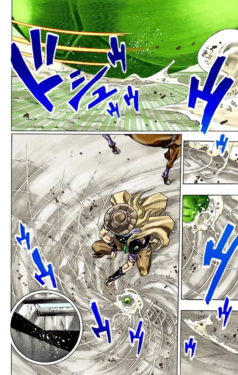 JoJo's Bizarre Adventure Steel Ball Run Colored Manga, chapter 72, page 4