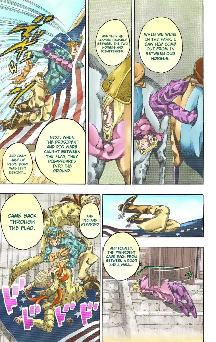 JoJo's Bizarre Adventure Steel Ball Run Colored Manga, chapter 72, page 9