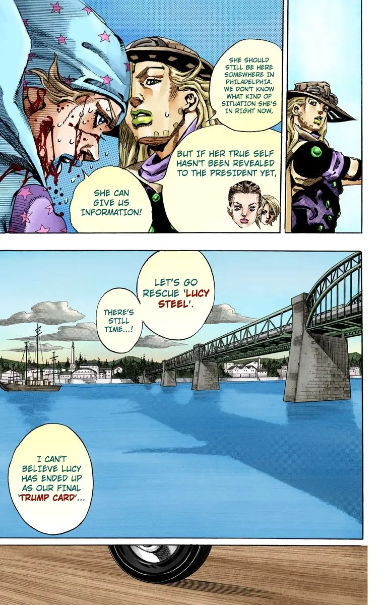 JoJo's Bizarre Adventure Steel Ball Run Colored Manga, chapter 72, page 24