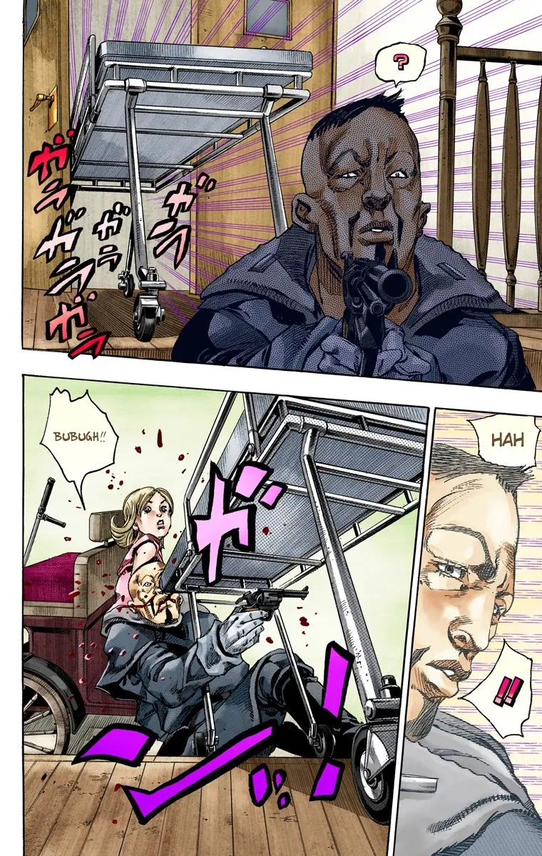 JoJo's Bizarre Adventure Steel Ball Run Colored Manga, chapter 72, page 29