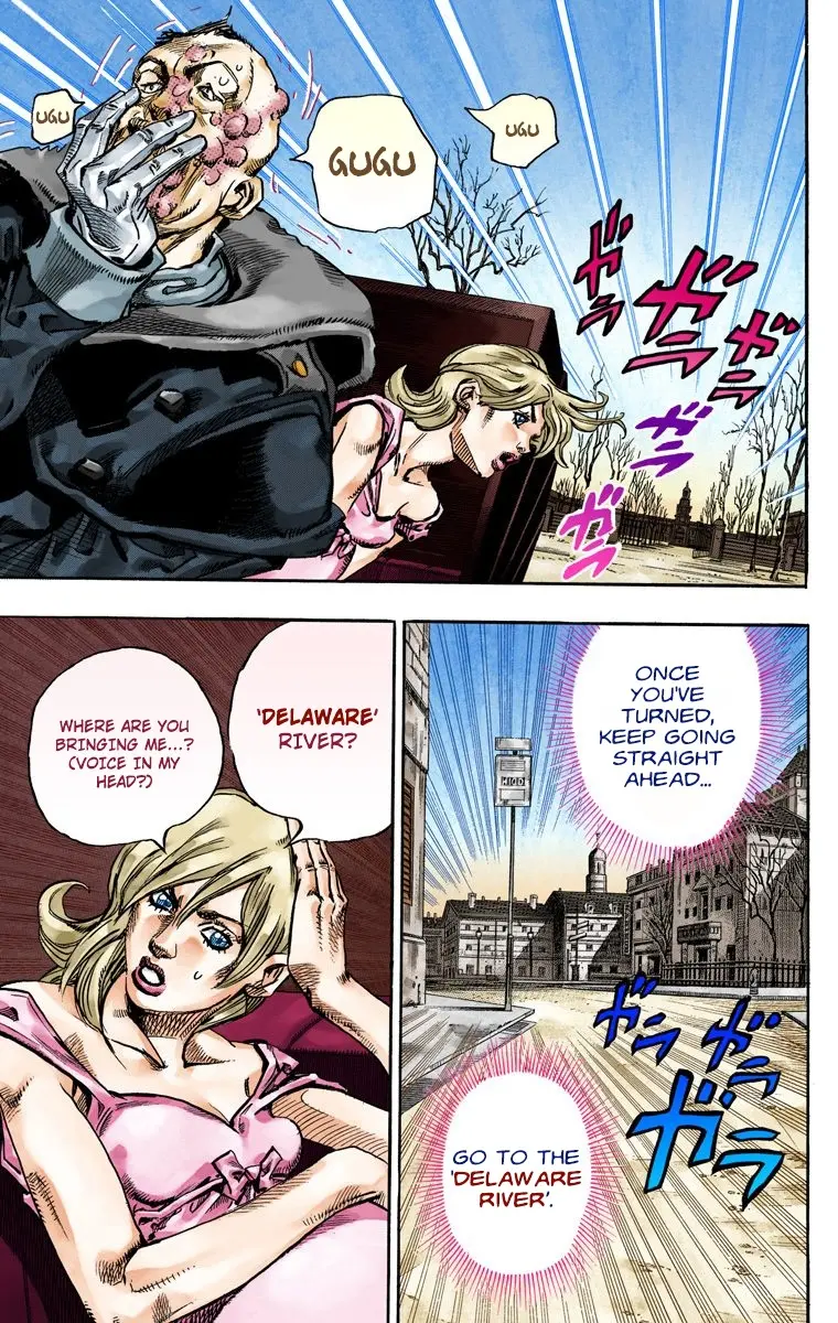 JoJo's Bizarre Adventure Steel Ball Run Colored Manga, chapter 72, page 38