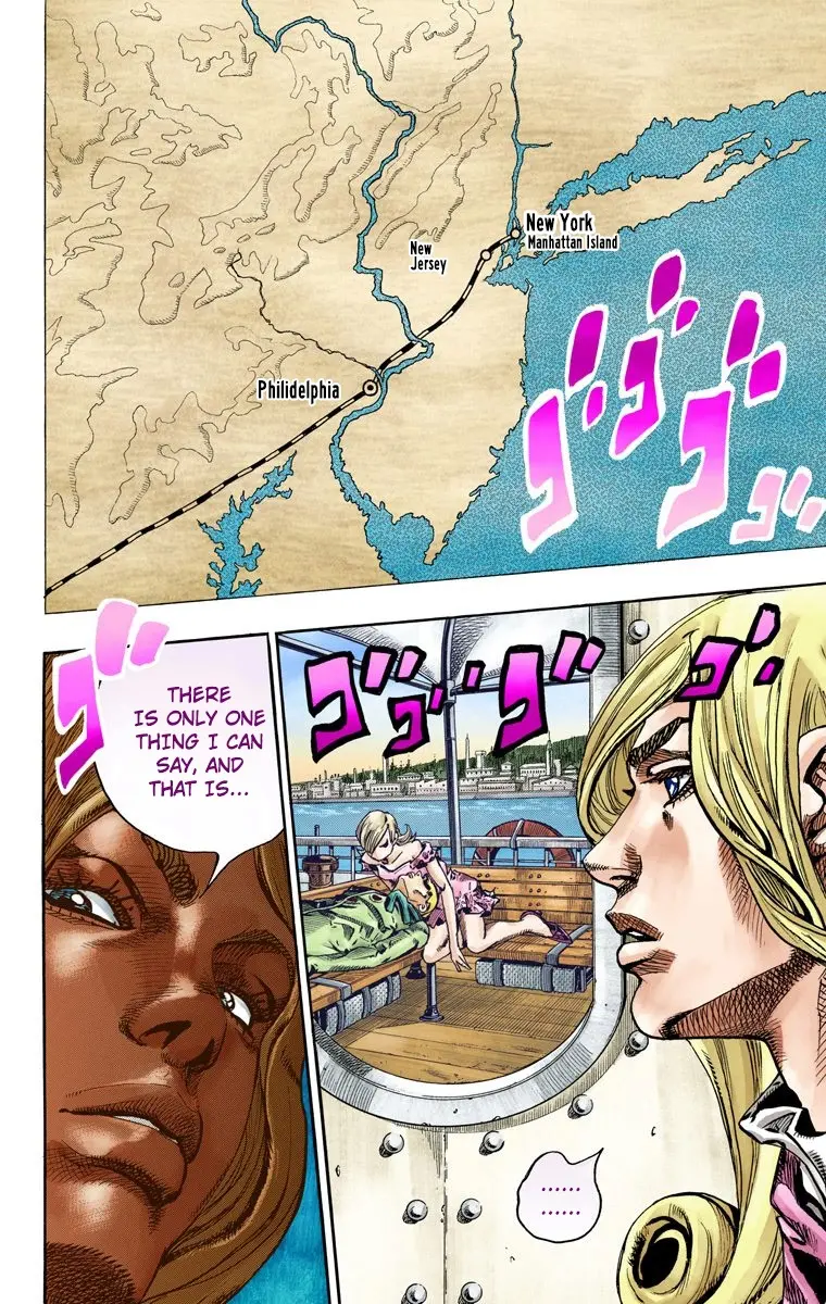 JoJo's Bizarre Adventure Steel Ball Run Colored Manga, chapter 73, page 16