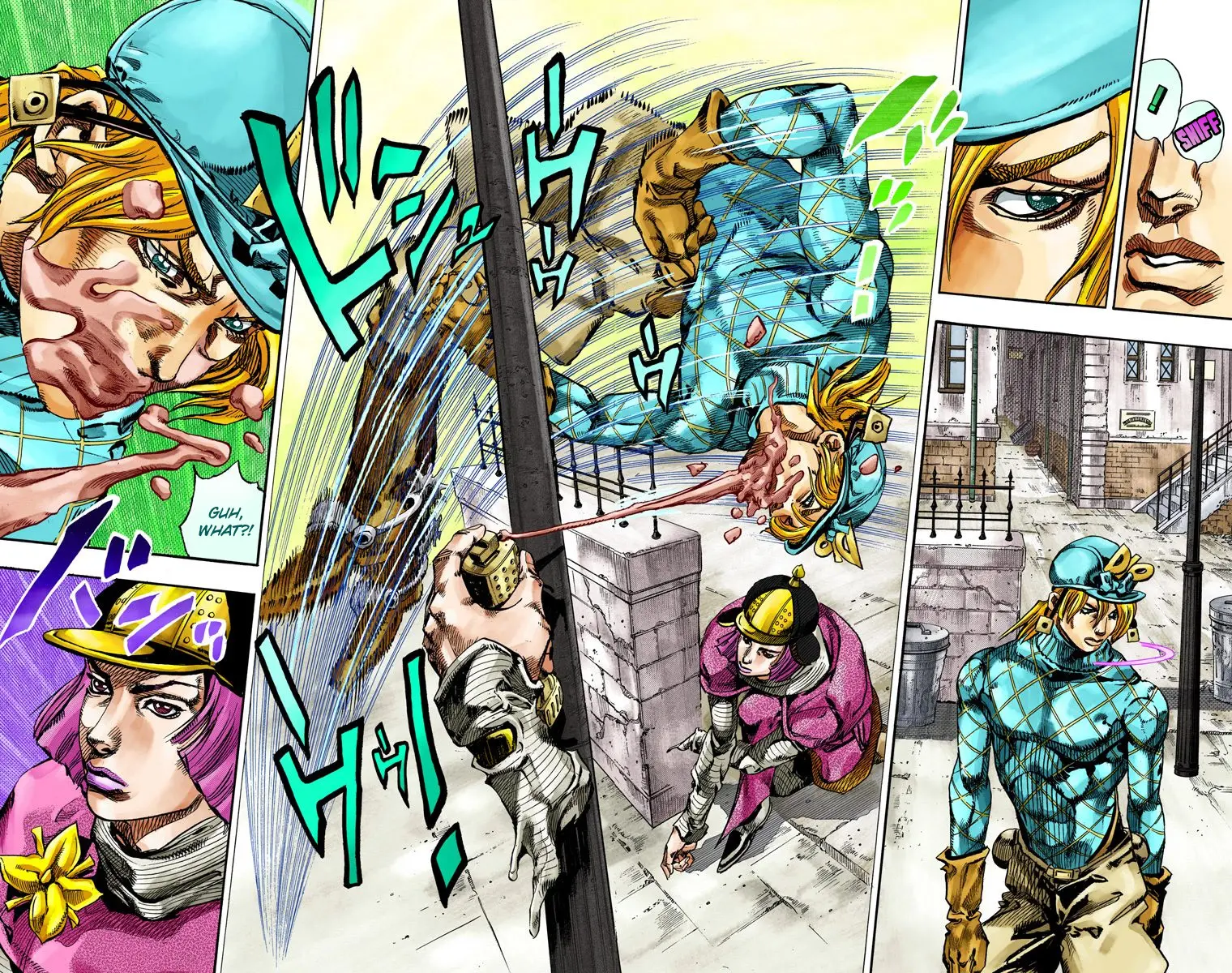 JoJo's Bizarre Adventure Steel Ball Run Colored Manga, chapter 73, page 24