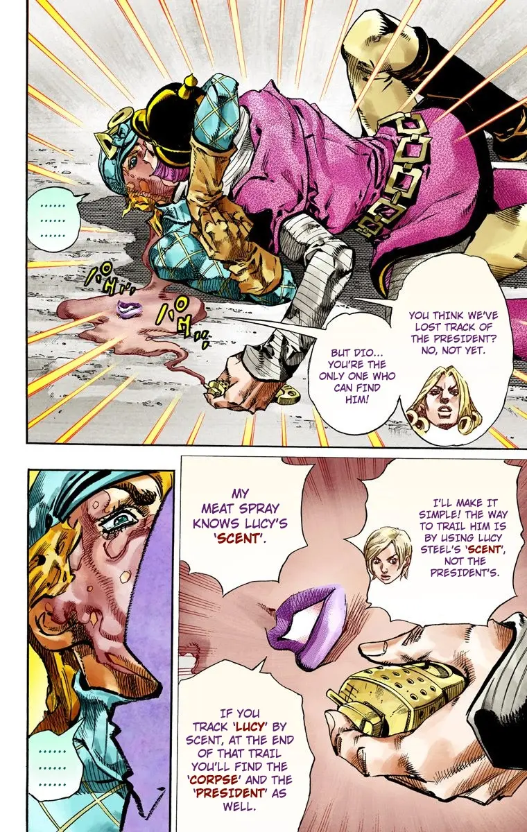 JoJo's Bizarre Adventure Steel Ball Run Colored Manga, chapter 73, page 30