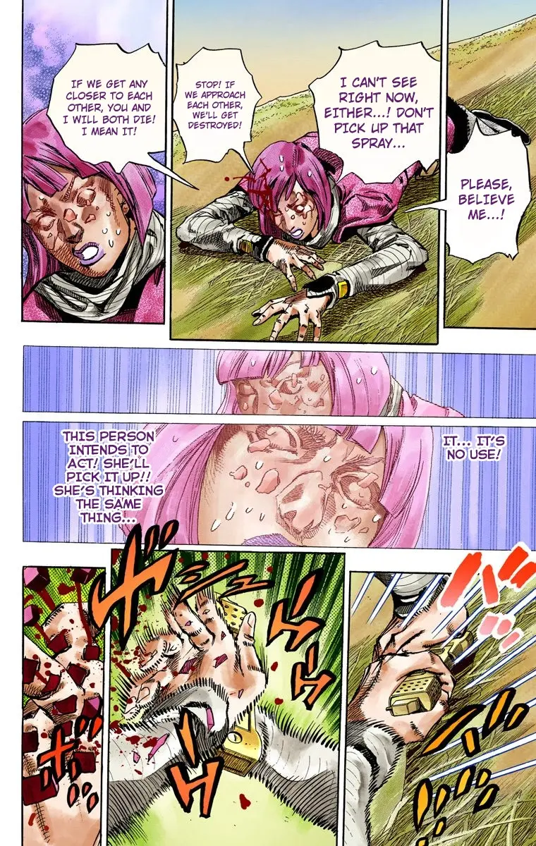 JoJo's Bizarre Adventure Steel Ball Run Colored Manga, chapter 74, page 39