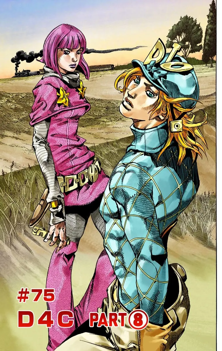 JoJo's Bizarre Adventure Steel Ball Run Colored Manga, chapter 75, page 2