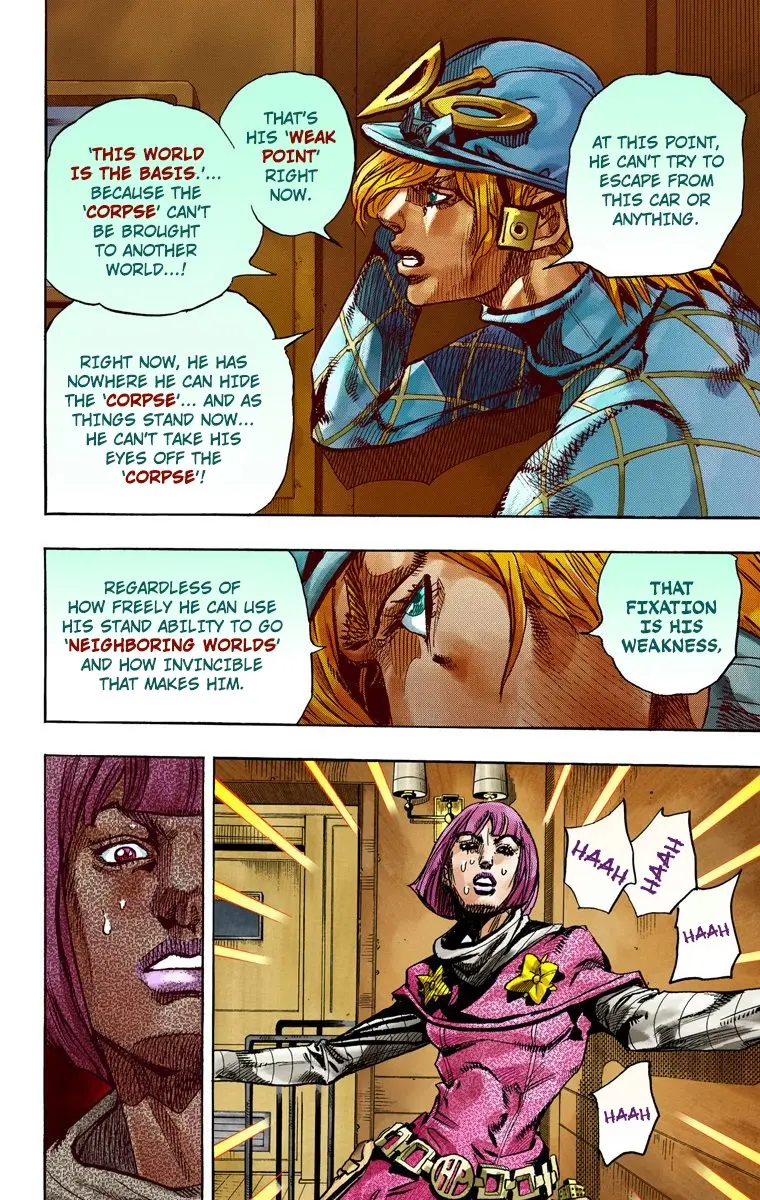 JoJo's Bizarre Adventure Steel Ball Run Colored Manga, chapter 75, page 4