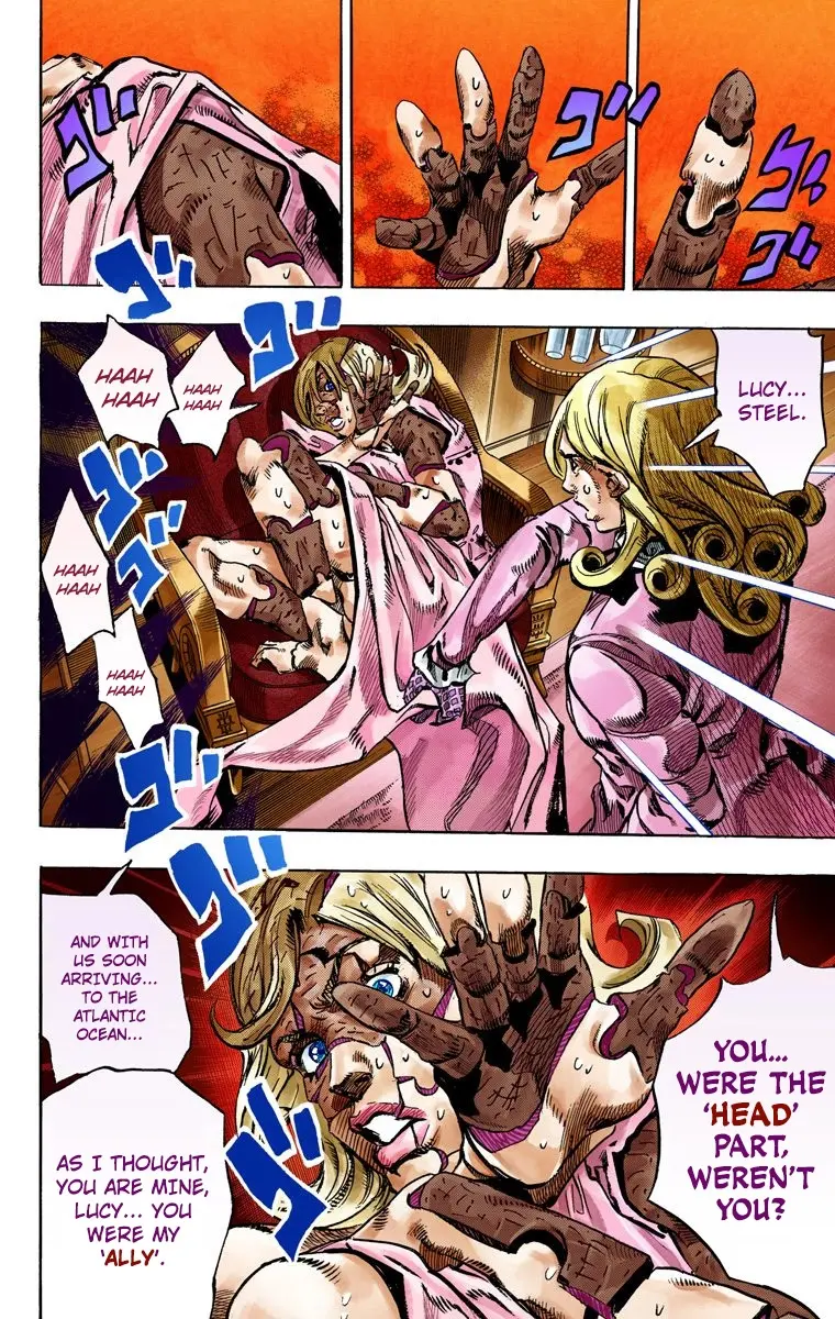 JoJo's Bizarre Adventure Steel Ball Run Colored Manga, chapter 75, page 8