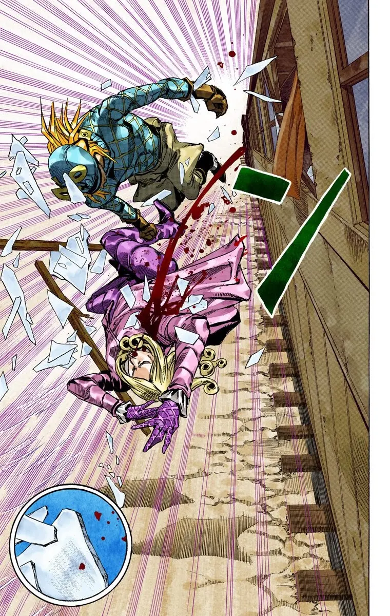 JoJo's Bizarre Adventure Steel Ball Run Colored Manga, chapter 75, page 37