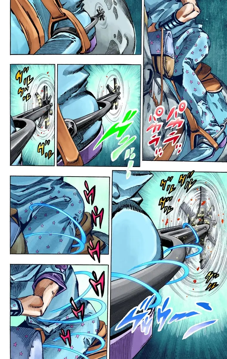 JoJo's Bizarre Adventure Steel Ball Run Colored Manga, chapter 76, page 19
