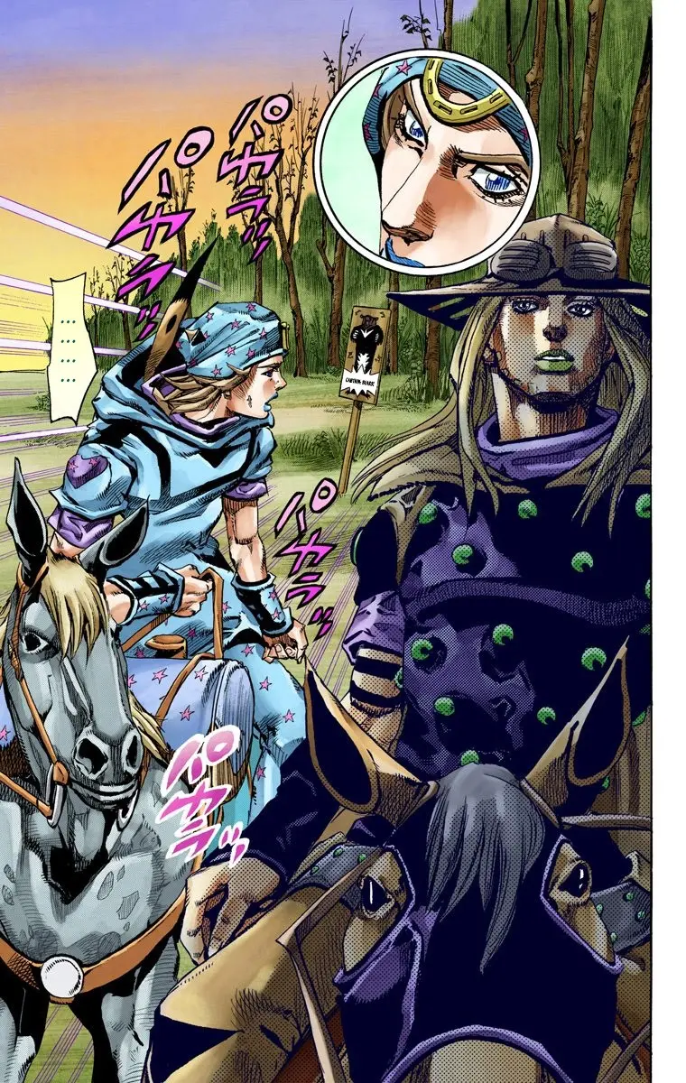 JoJo's Bizarre Adventure Steel Ball Run Colored Manga, chapter 76, page 26