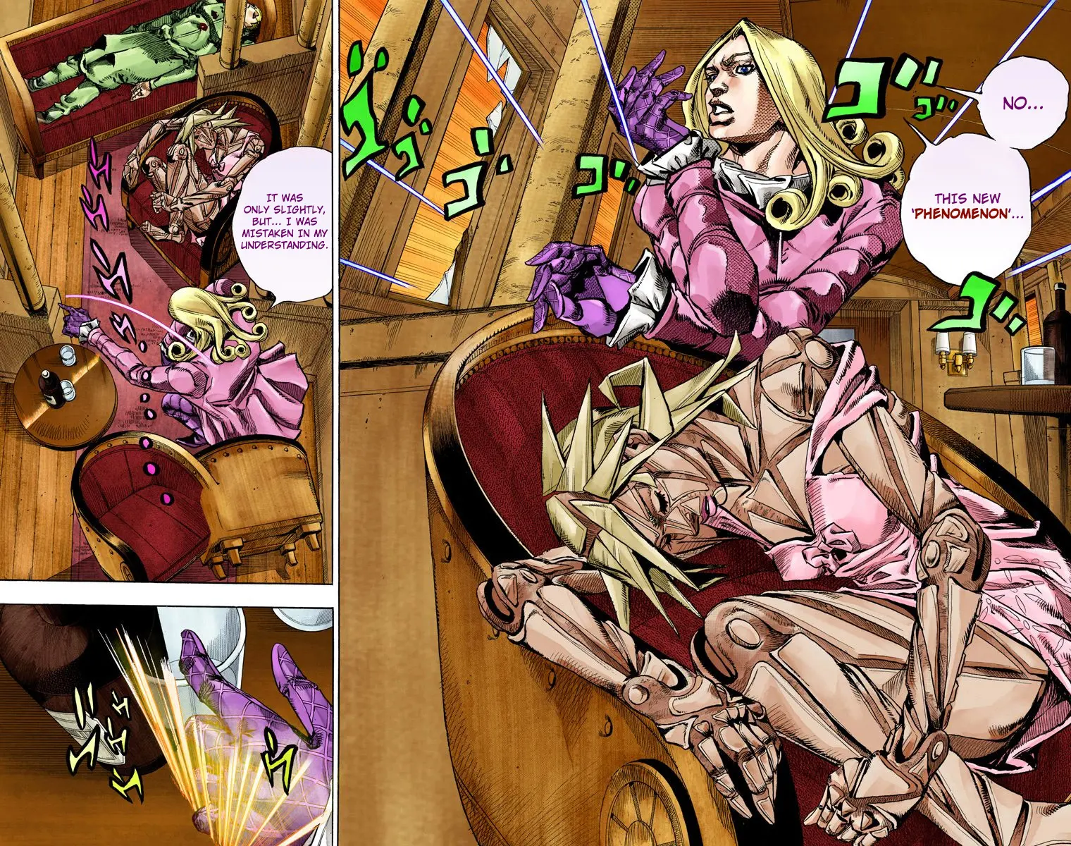 JoJo's Bizarre Adventure Steel Ball Run Colored Manga, chapter 78, page 3