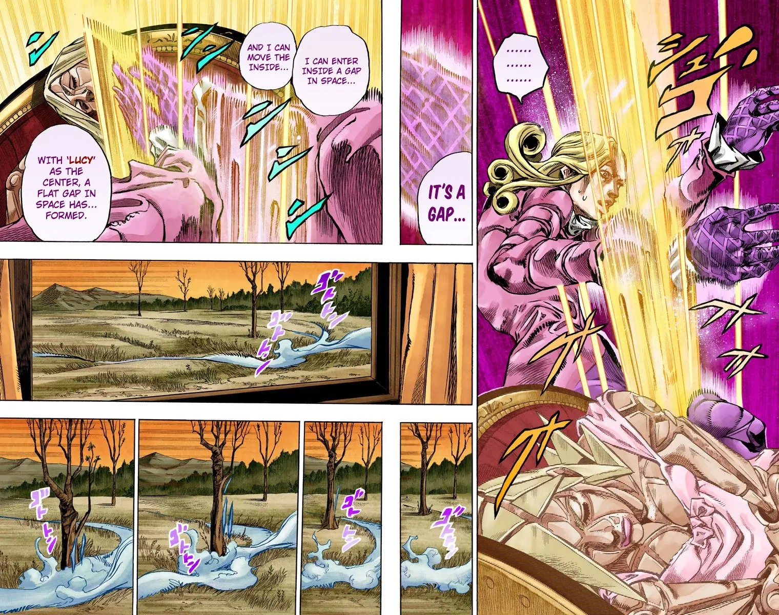JoJo's Bizarre Adventure Steel Ball Run Colored Manga, chapter 78, page 6