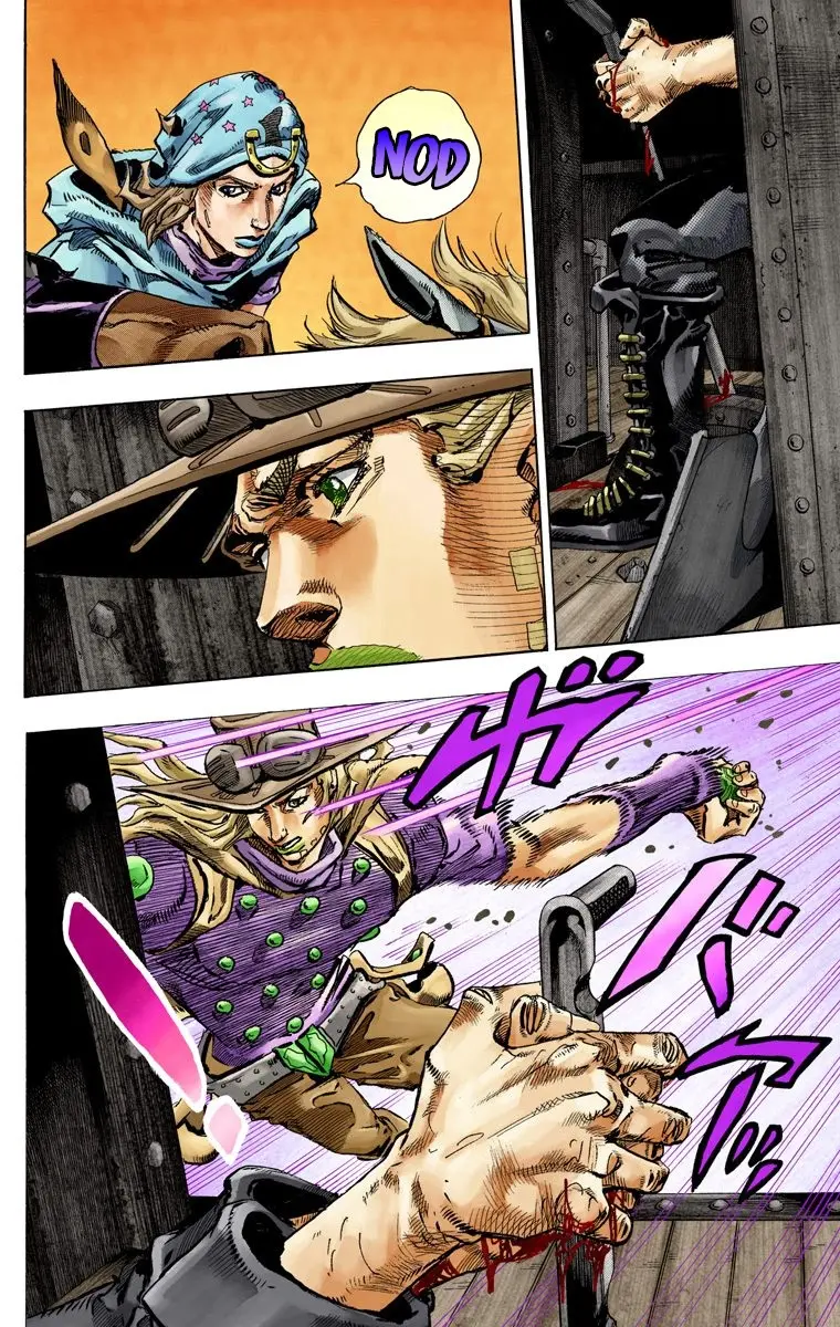 JoJo's Bizarre Adventure Steel Ball Run Colored Manga, chapter 78, page 10