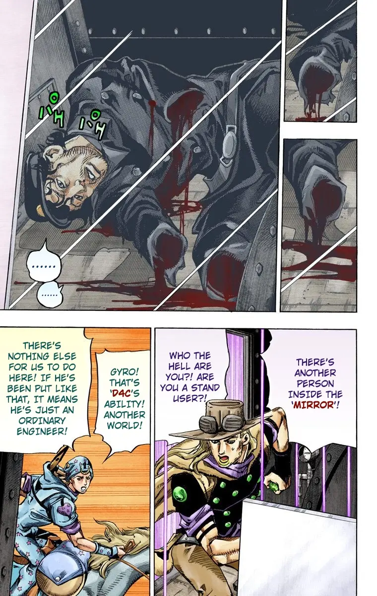 JoJo's Bizarre Adventure Steel Ball Run Colored Manga, chapter 78, page 16