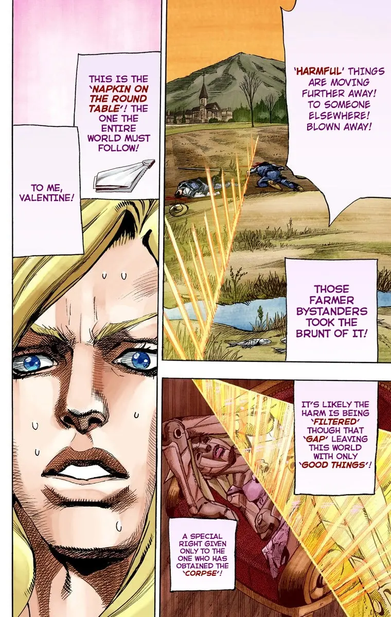 JoJo's Bizarre Adventure Steel Ball Run Colored Manga, chapter 78, page 38