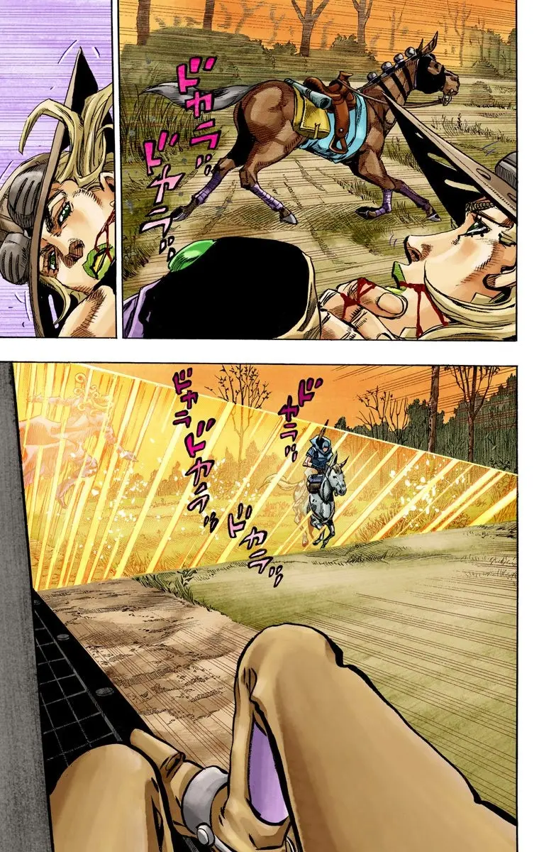 JoJo's Bizarre Adventure Steel Ball Run Colored Manga, chapter 79, page 4
