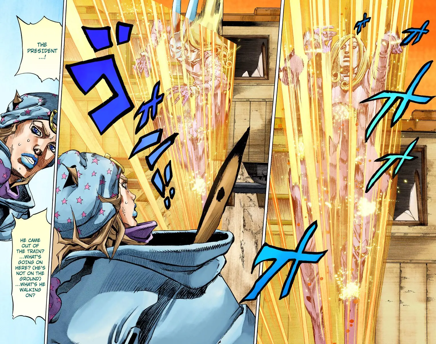 JoJo's Bizarre Adventure Steel Ball Run Colored Manga, chapter 79, page 6