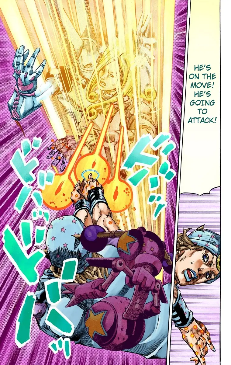 JoJo's Bizarre Adventure Steel Ball Run Colored Manga, chapter 79, page 8