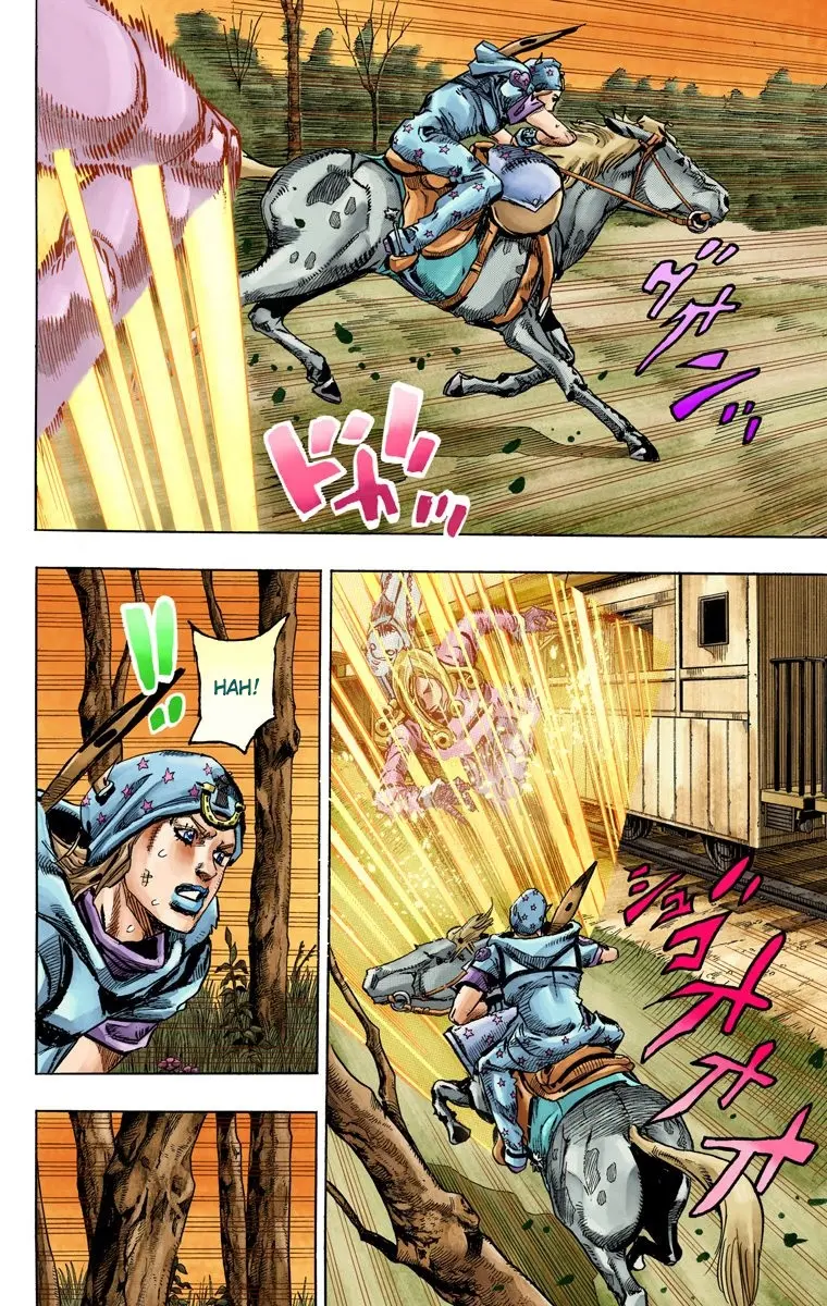 JoJo's Bizarre Adventure Steel Ball Run Colored Manga, chapter 79, page 12