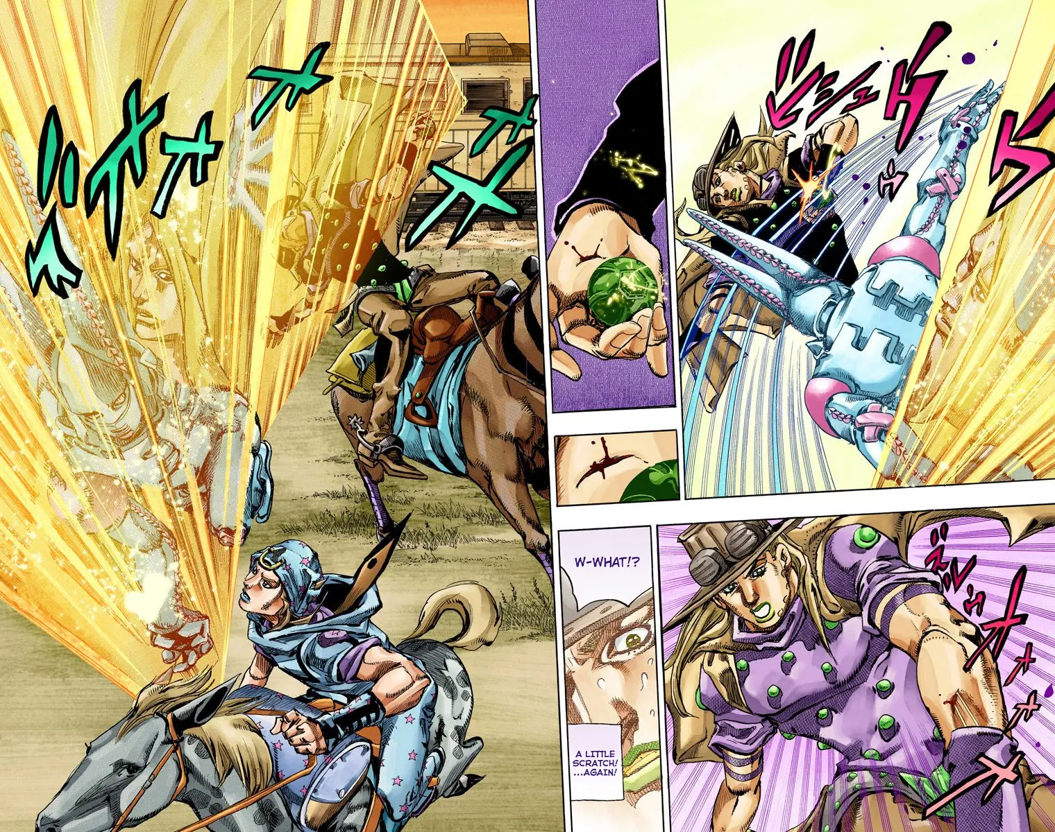 JoJo's Bizarre Adventure Steel Ball Run Colored Manga, chapter 79, page 19