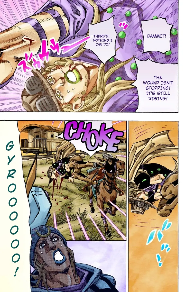 JoJo's Bizarre Adventure Steel Ball Run Colored Manga, chapter 79, page 26