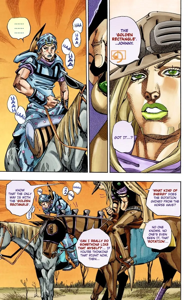 JoJo's Bizarre Adventure Steel Ball Run Colored Manga, chapter 80, page 5