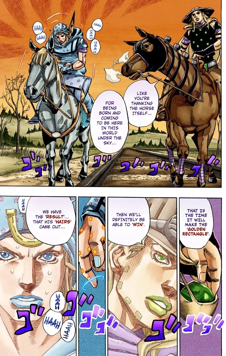 JoJo's Bizarre Adventure Steel Ball Run Colored Manga, chapter 80, page 7