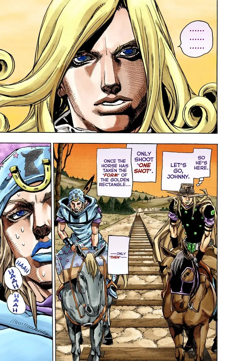 JoJo's Bizarre Adventure Steel Ball Run Colored Manga, chapter 80, page 13