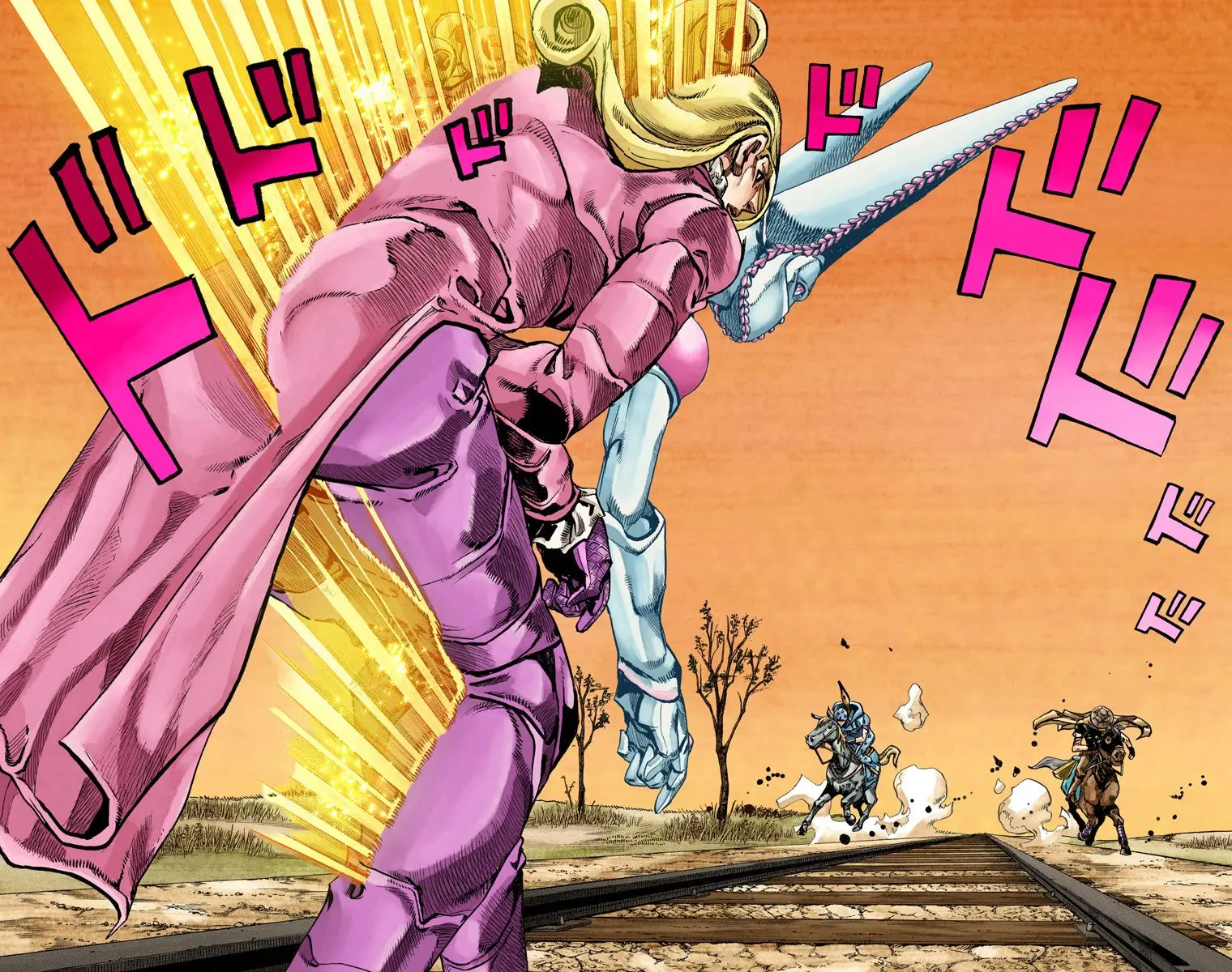 JoJo's Bizarre Adventure Steel Ball Run Colored Manga, chapter 80, page 15
