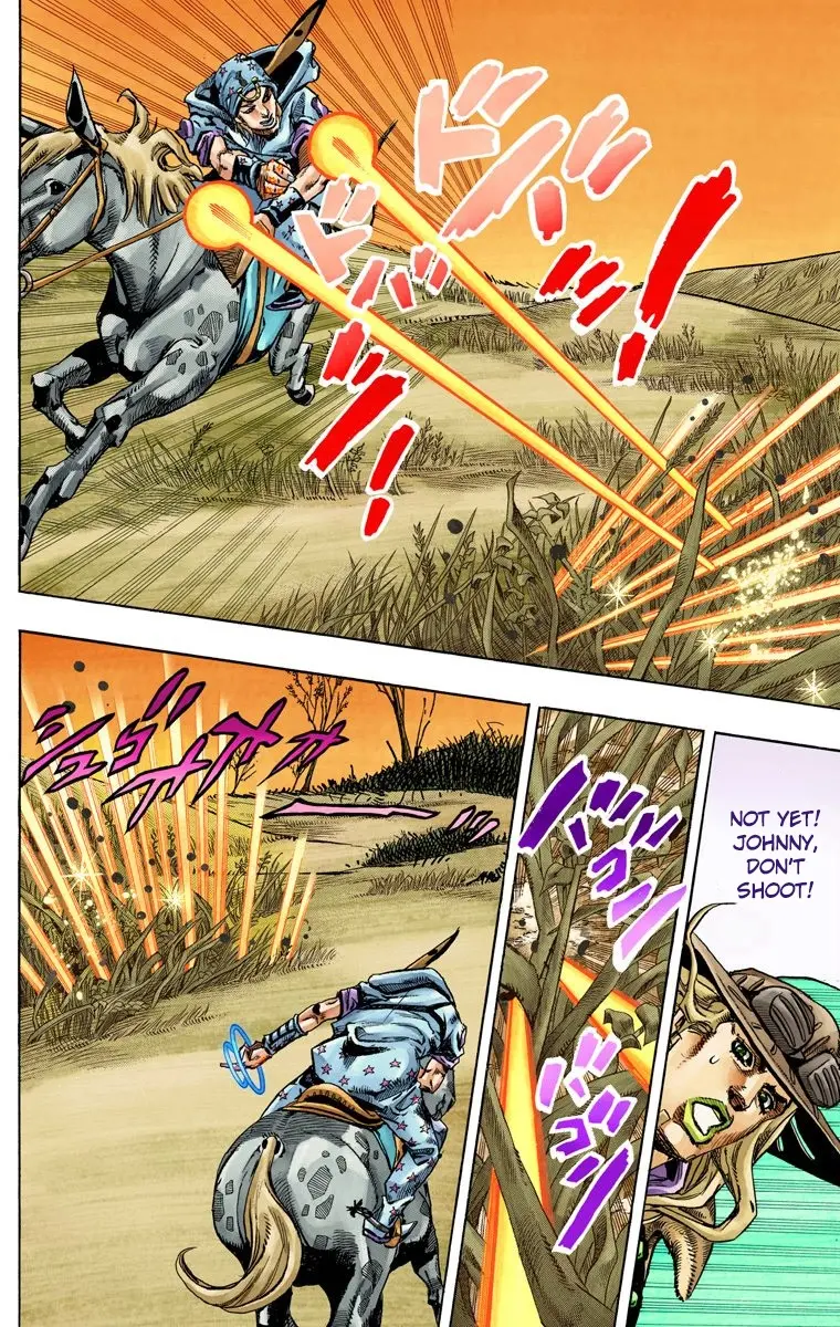 JoJo's Bizarre Adventure Steel Ball Run Colored Manga, chapter 80, page 19