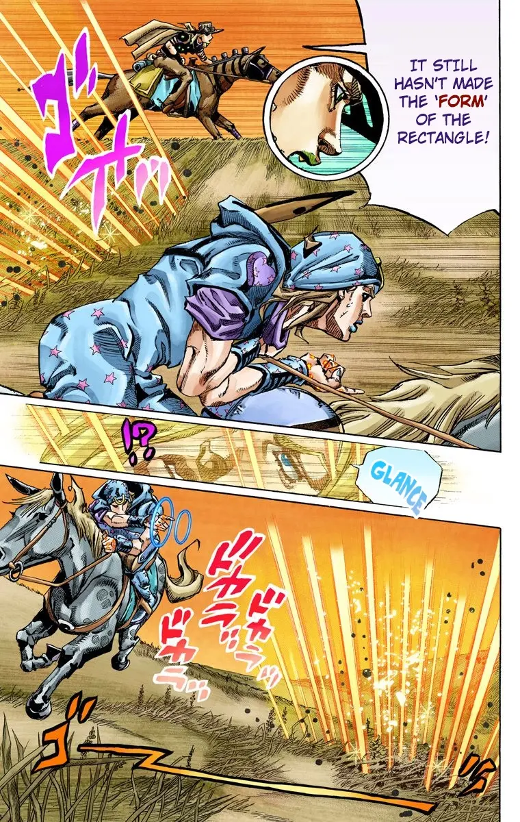 JoJo's Bizarre Adventure Steel Ball Run Colored Manga, chapter 80, page 20