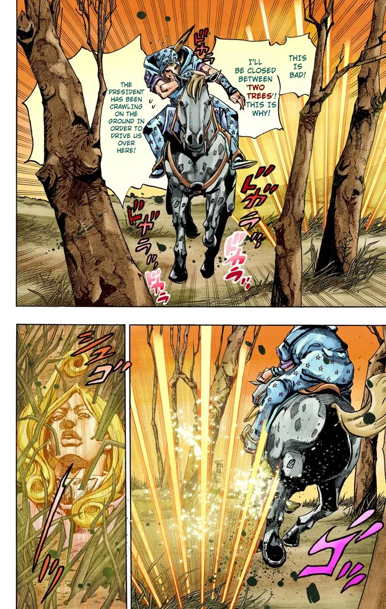 JoJo's Bizarre Adventure Steel Ball Run Colored Manga, chapter 80, page 25