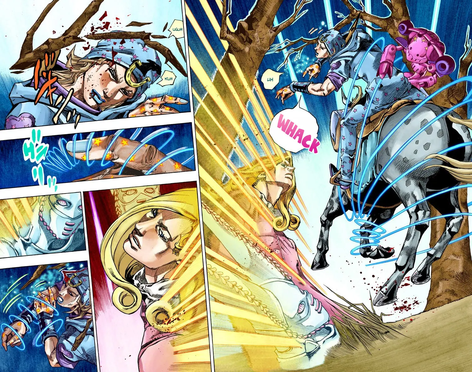 JoJo's Bizarre Adventure Steel Ball Run Colored Manga, chapter 80, page 29