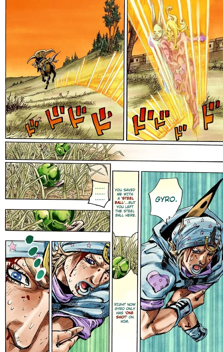 JoJo's Bizarre Adventure Steel Ball Run Colored Manga, chapter 81, page 33
