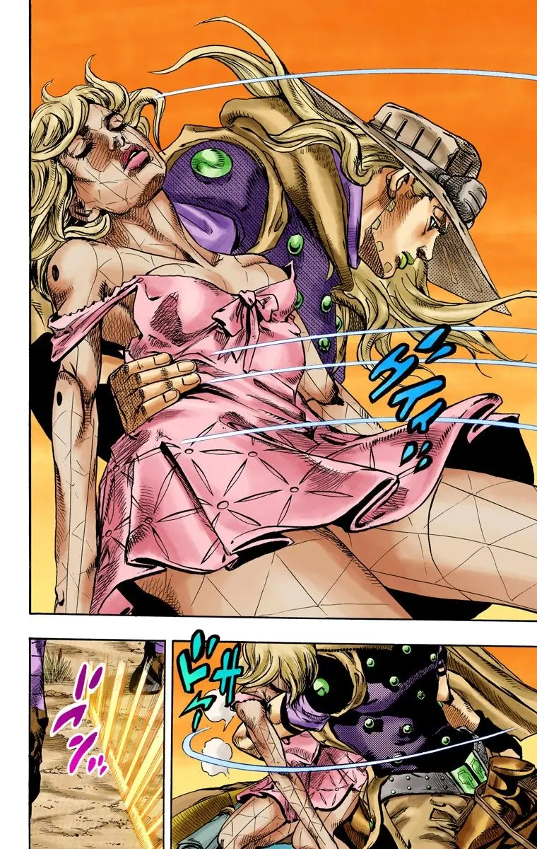 JoJo's Bizarre Adventure Steel Ball Run Colored Manga, chapter 82, page 15